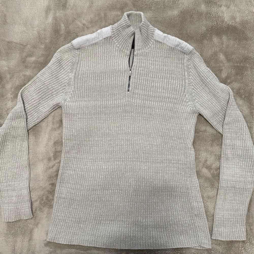 Calvin Klein Jeans Grey Knit Sweater